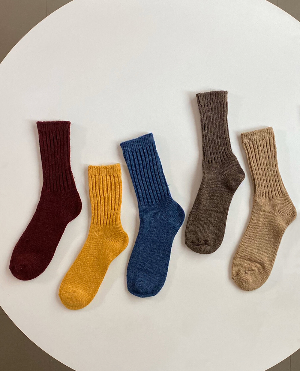 winter wool socks 6color