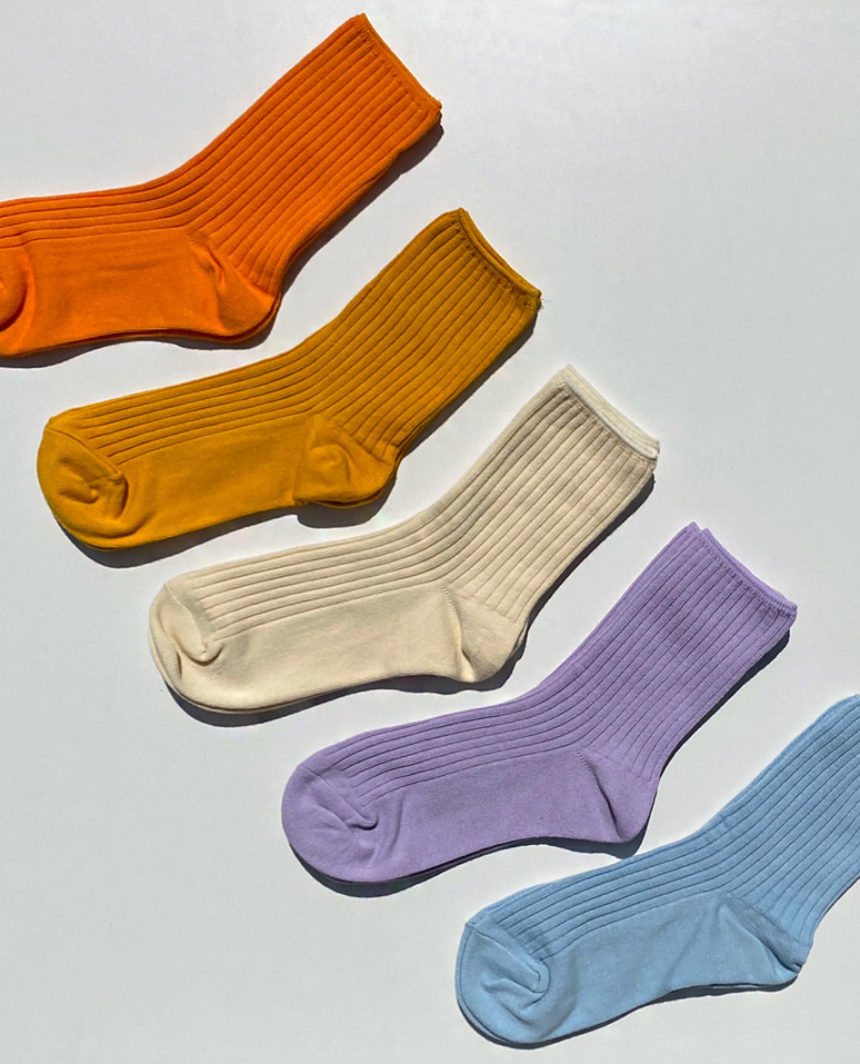 pop color socks 5color