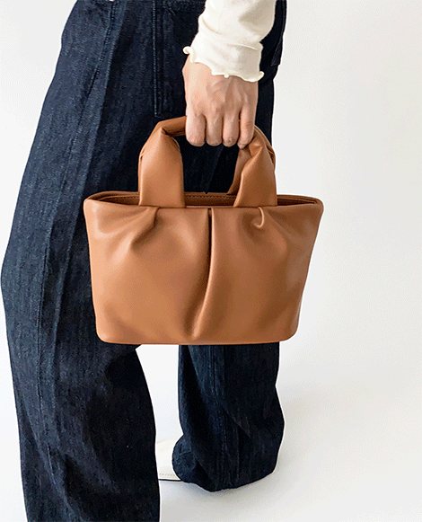(leather) monet mini tote bag 2color