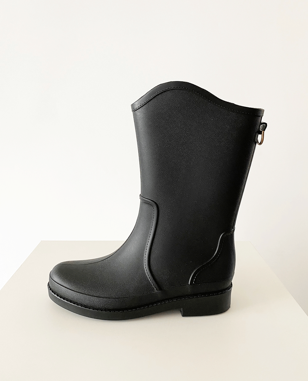 middle rain boots 2color