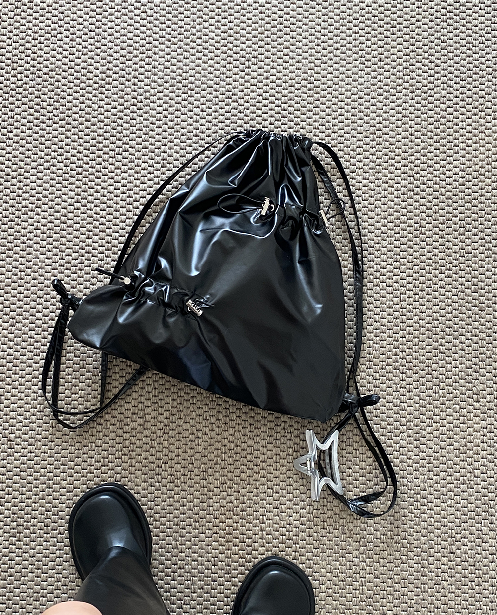casual string bag